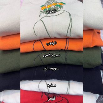 تونیک الیاف طبیعی مدل خاتون رنگ بندی