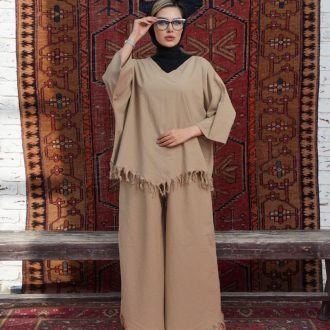 تونیک و شلوار ریش غزل