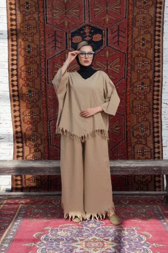 تونیک و شلوار ریش غزل